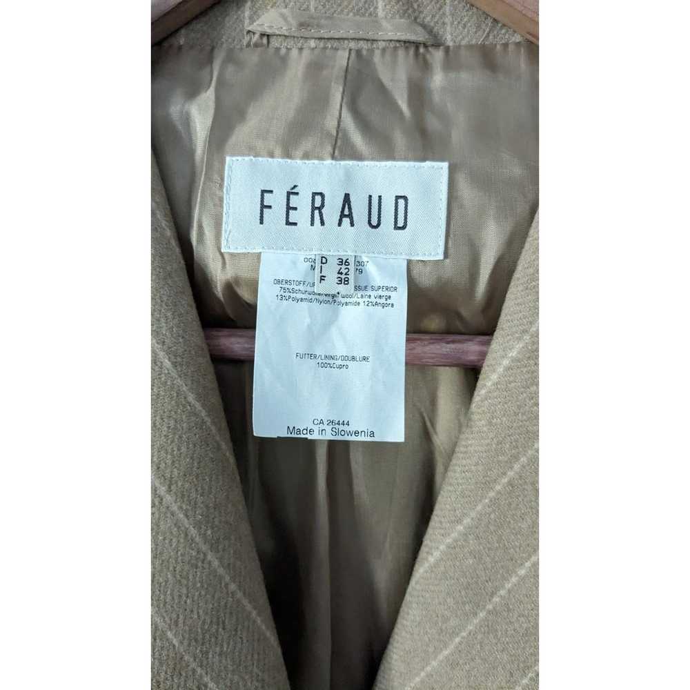 Louis Féraud Striped Wool Blazer - image 2