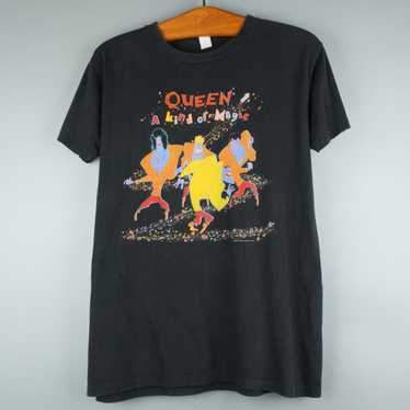 Band Tees × Queen Tour Tee × Vintage 1986 Queen t… - image 1