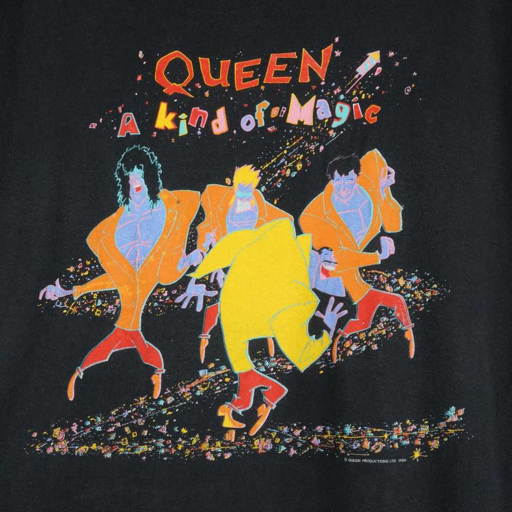 Band Tees × Queen Tour Tee × Vintage 1986 Queen t… - image 2