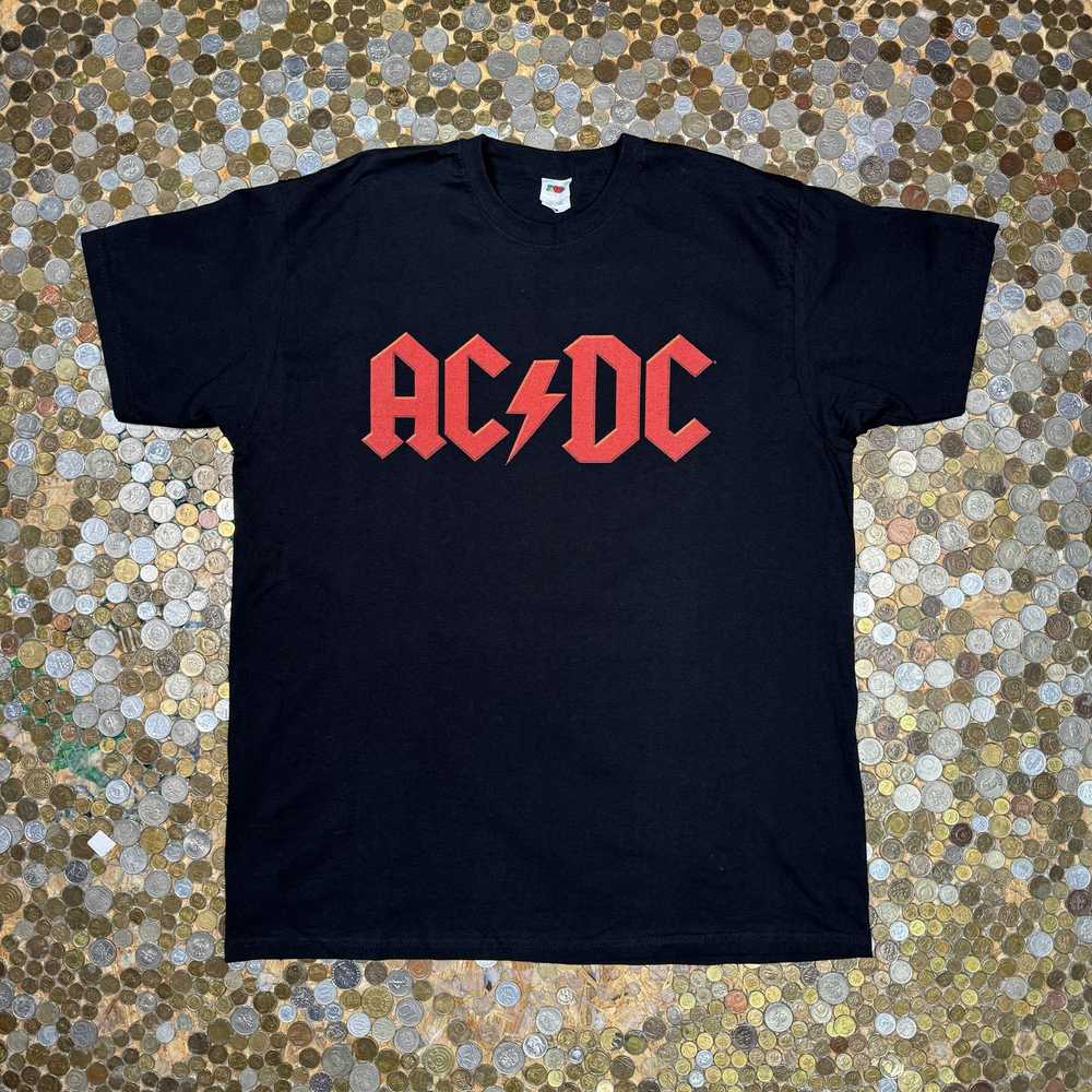 Ac/Dc × Fruit Of The Loom ACDC Rock band Tour T-s… - image 2