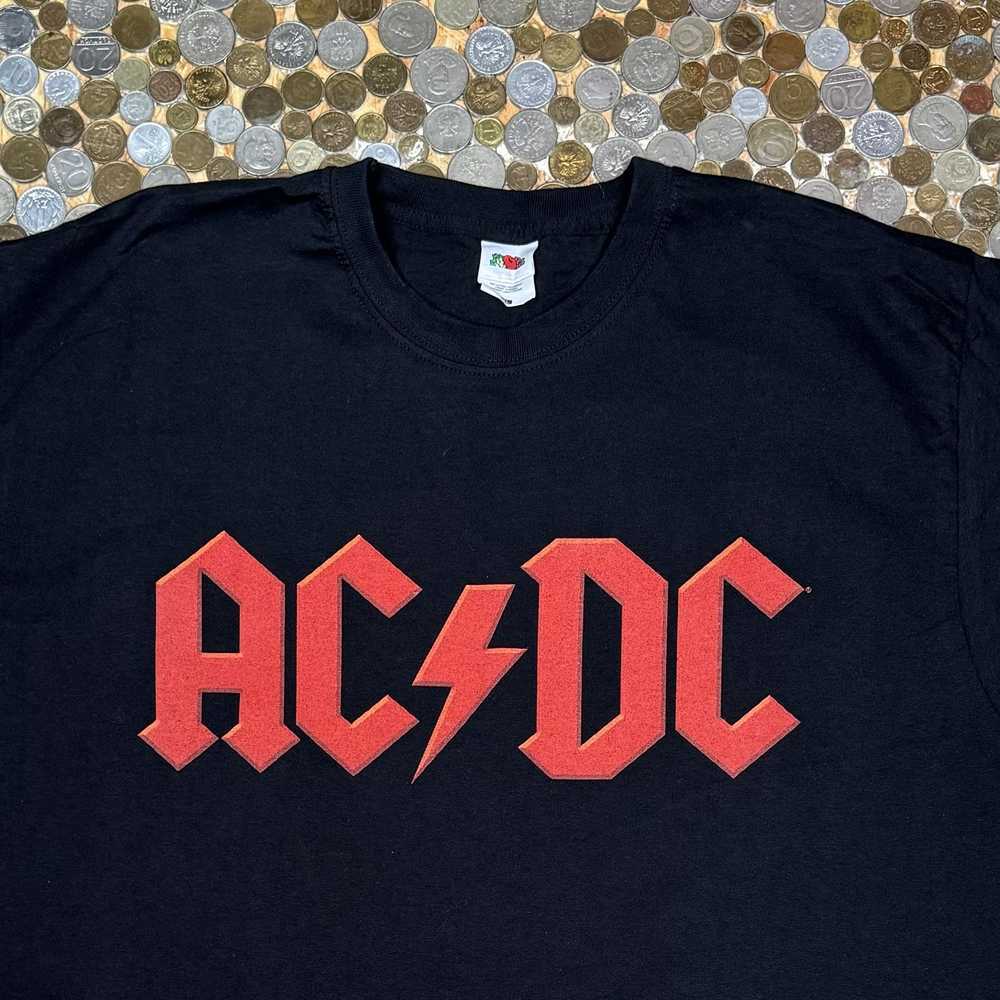 Ac/Dc × Fruit Of The Loom ACDC Rock band Tour T-s… - image 3