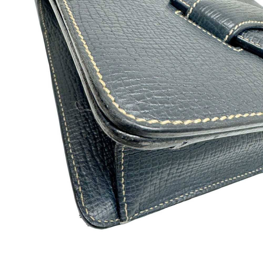 Loewe LOEWE Barcelona handbag, leather, navy, for… - image 8
