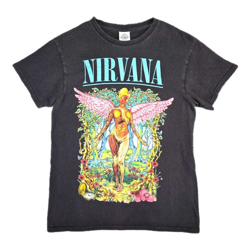 Delta Nirvana In Utero 2016 Black Shirt Size Smal… - image 1