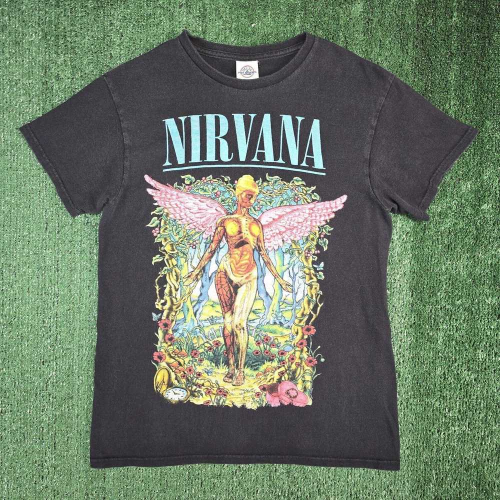 Delta Nirvana In Utero 2016 Black Shirt Size Smal… - image 2