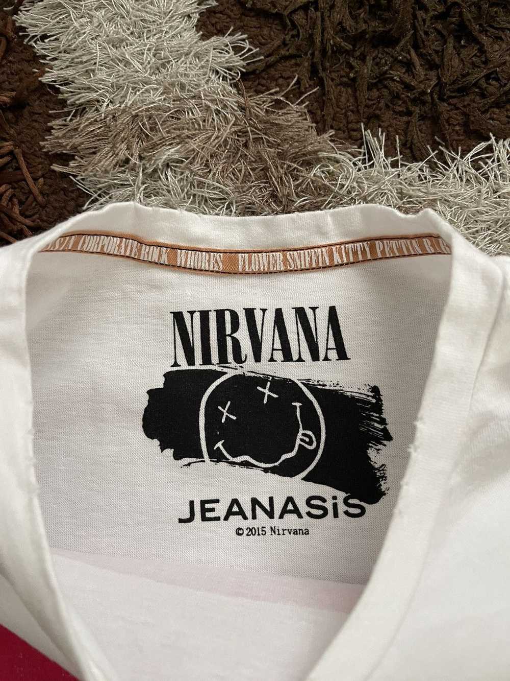 Band Tees × Nirvana × Vintage VINTAGE NIRVANA JEA… - image 3