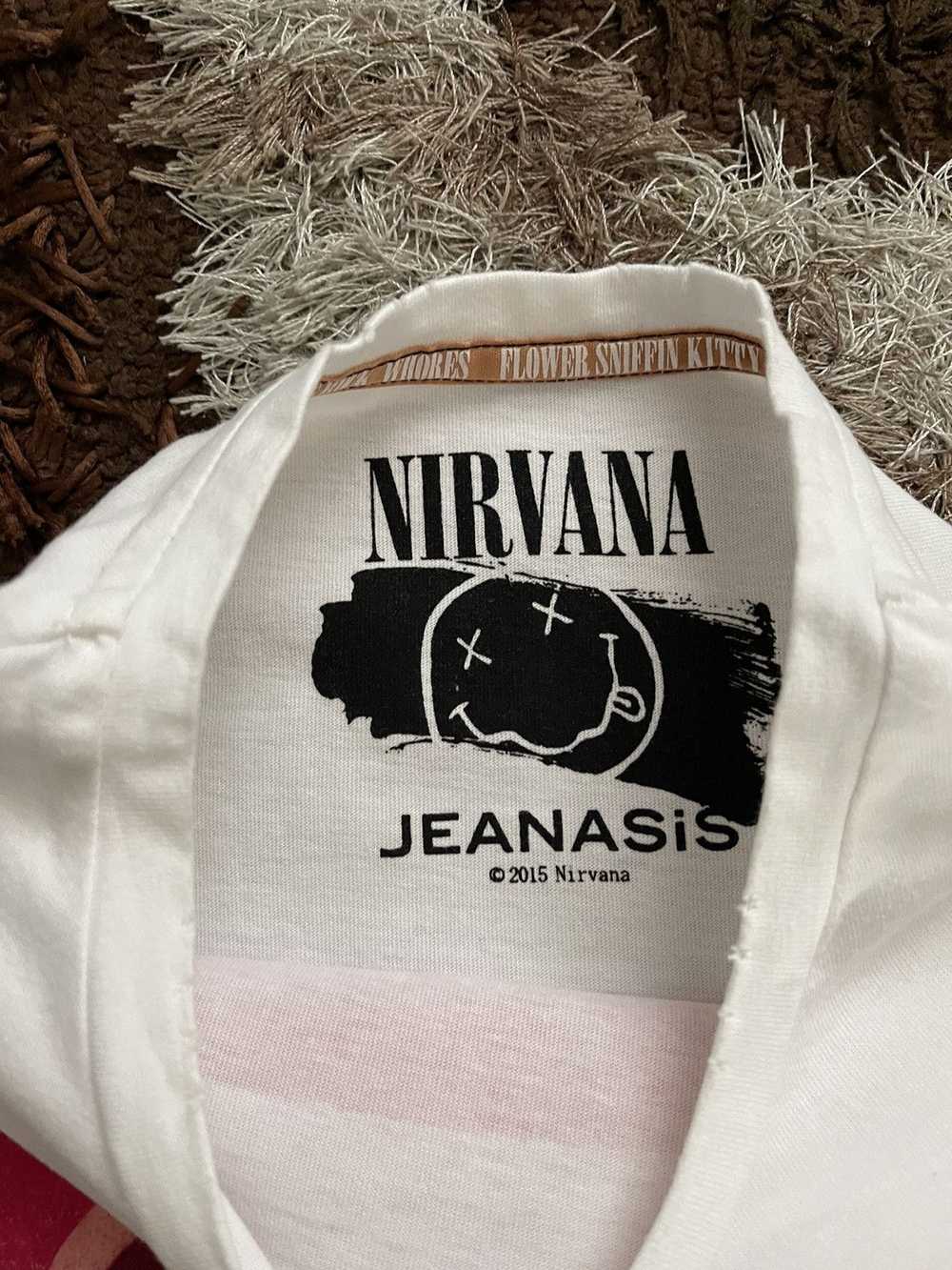 Band Tees × Nirvana × Vintage VINTAGE NIRVANA JEA… - image 4