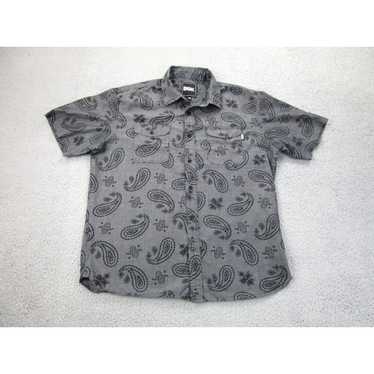 Dgk DGK Chambray Shirt Mens XL Gray Button-up Sho… - image 1