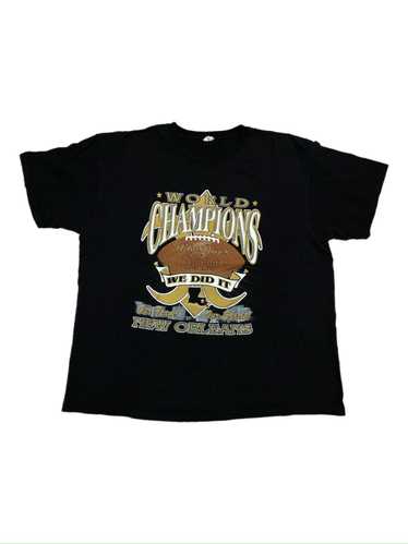 Vintage 2010 New Orleans Saints World Champs Tee