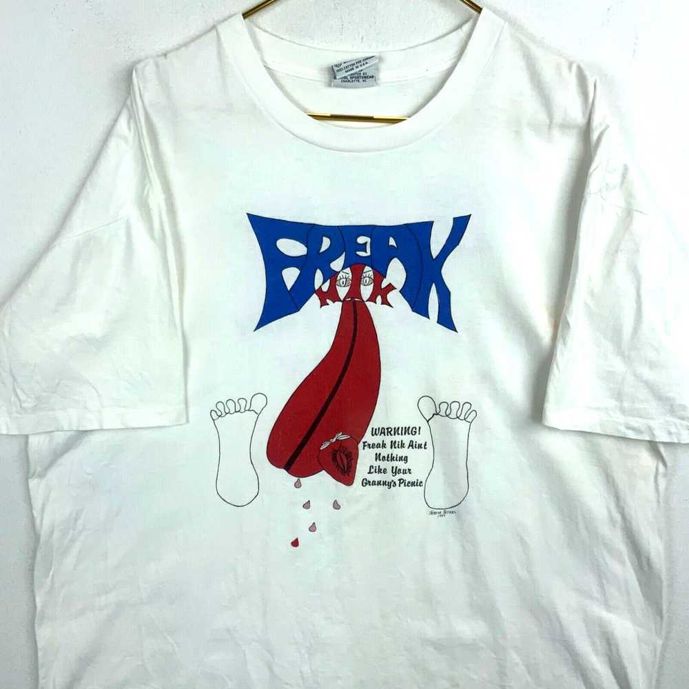 Vintage Vintage Freaknik Capitol Graphics T-Shirt… - image 1