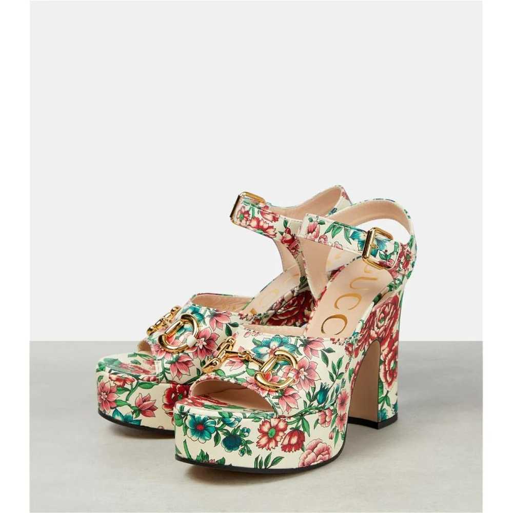 Gucci Leather heels - image 2