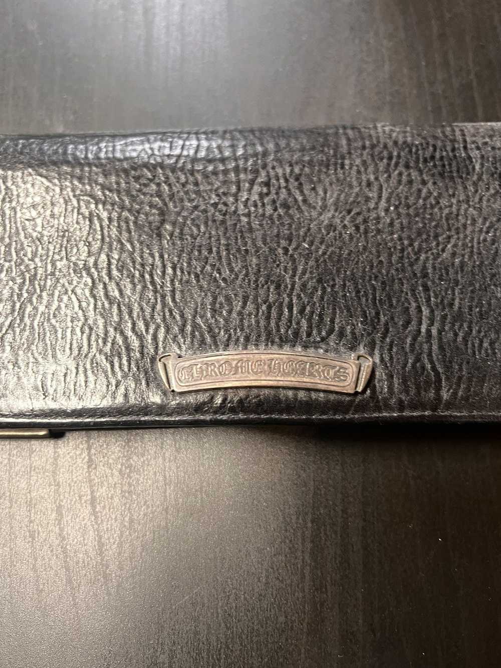 Chrome Hearts Chrome hearts long leather wallet - image 2