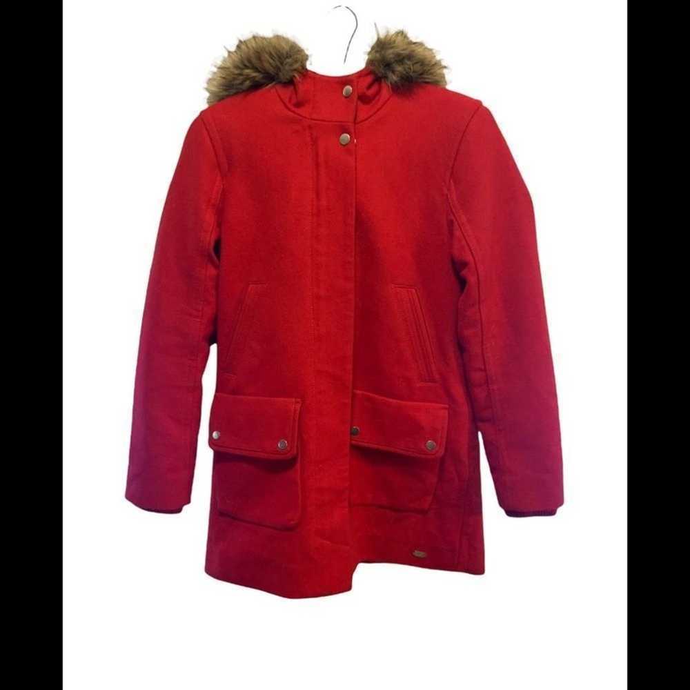 Abercrombie & Fitch heritage wool red jacket coat… - image 1