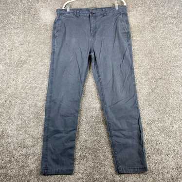 George George Slim Straight Flat Front Chino Pants