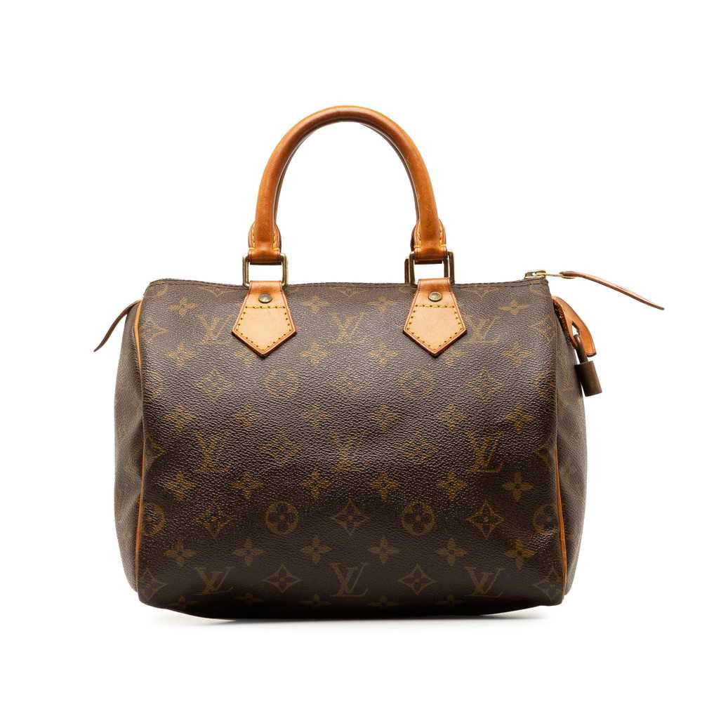 Brown Louis Vuitton Monogram Speedy 25 Boston Bag - image 1