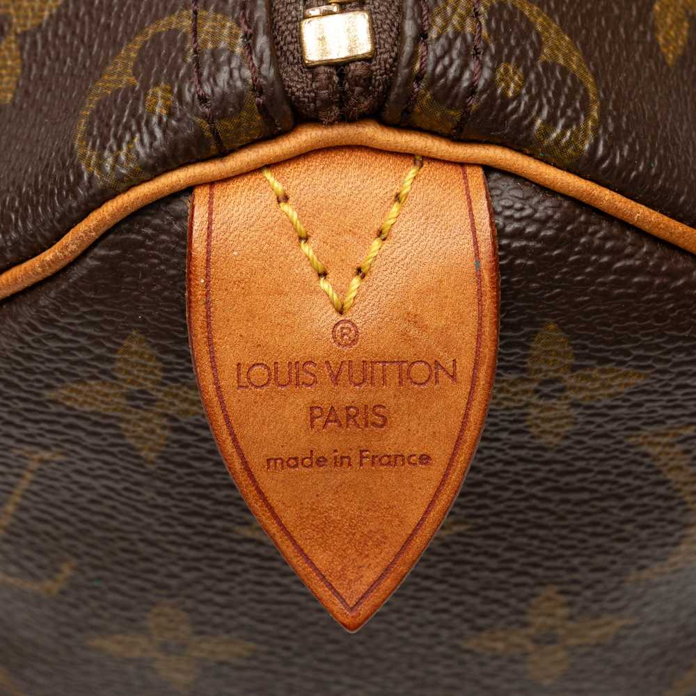 Brown Louis Vuitton Monogram Speedy 25 Boston Bag - image 6