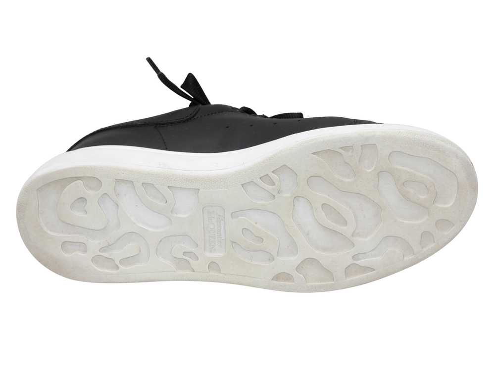 Black & White Alexander McQueen Platform Sneakers… - image 5