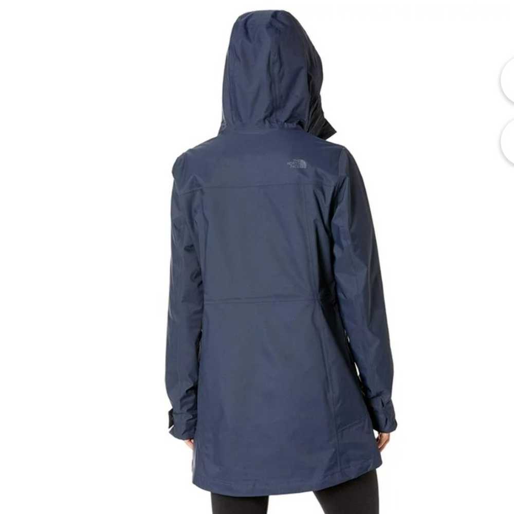 The North Face NEW Navy City Midi Trench Spring R… - image 3