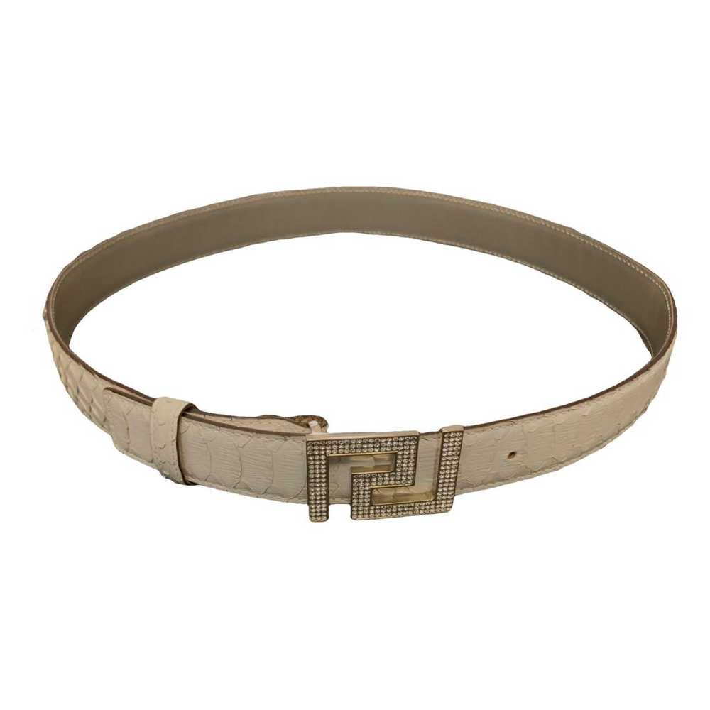 Versace Exotic leathers belt - image 1