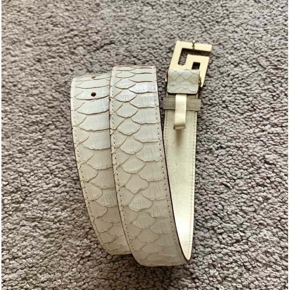 Versace Exotic leathers belt - image 4