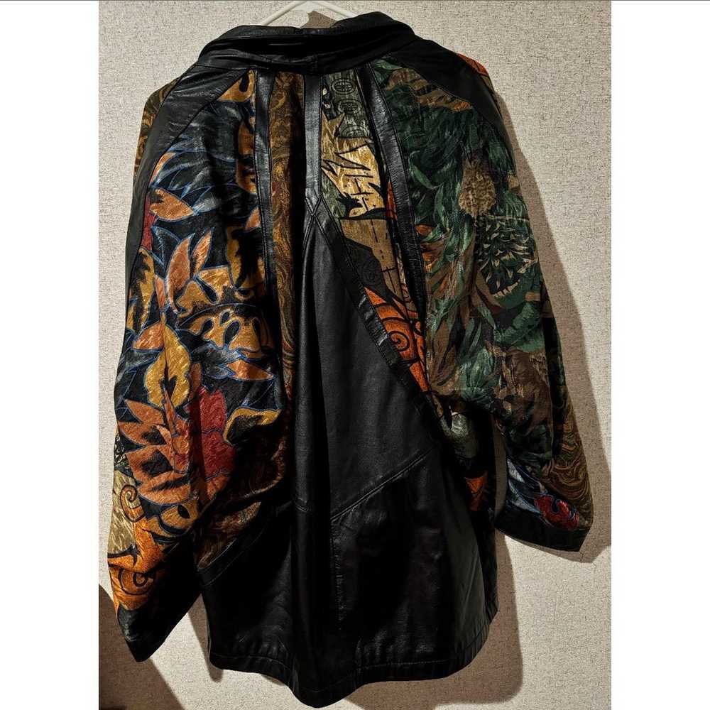 Vintage 80’s Pelle Milano genuine leather jacket … - image 2