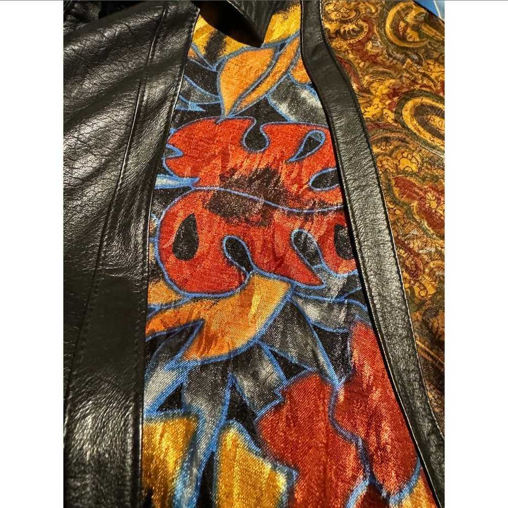 Vintage 80’s Pelle Milano genuine leather jacket … - image 6