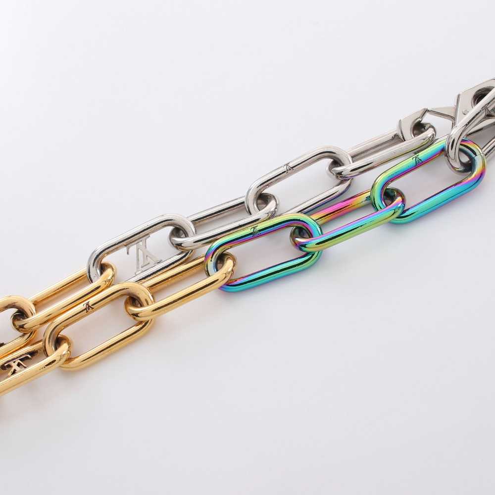 Louis Vuitton Collier Signature Chain Necklace Mu… - image 6