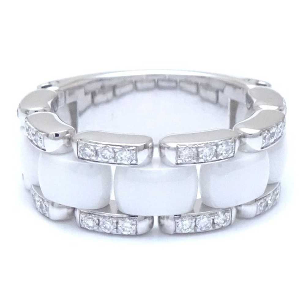 Chanel Chanel Ultra Ring Diamond #51 K18WG White … - image 1