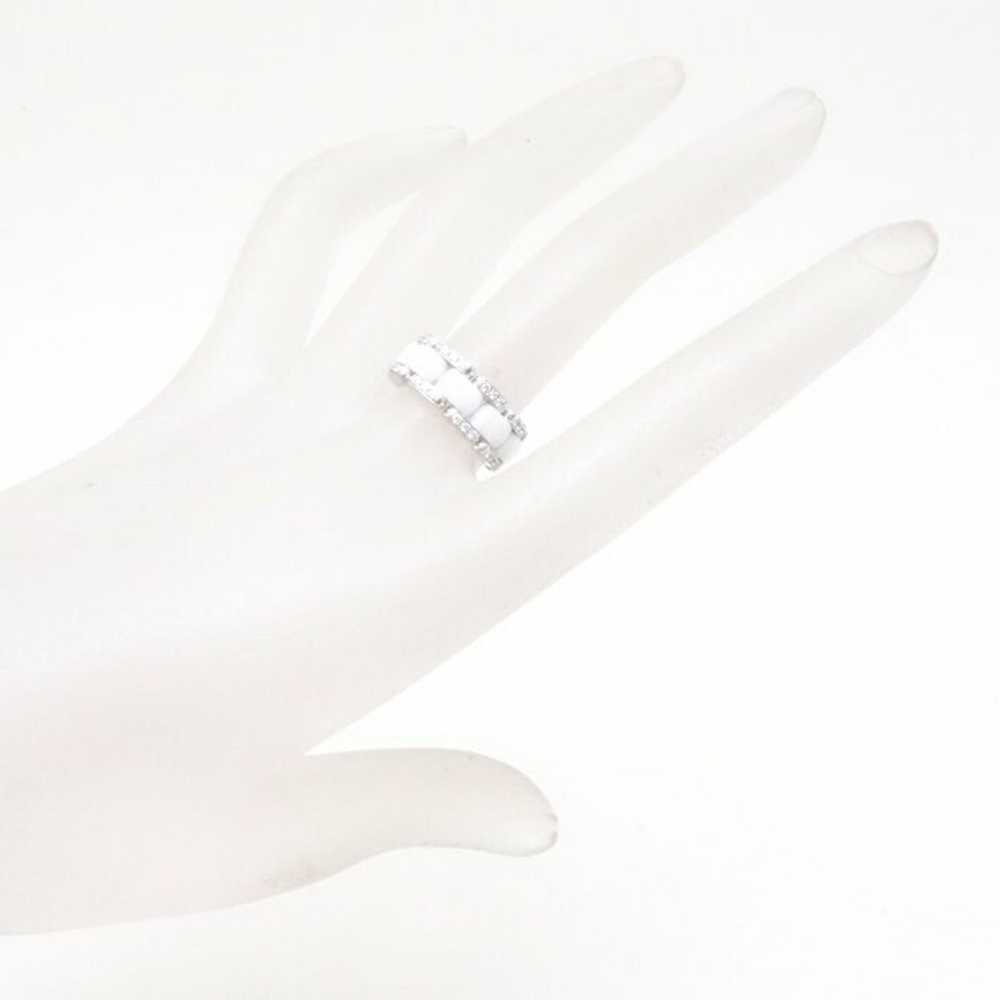 Chanel Chanel Ultra Ring Diamond #51 K18WG White … - image 2