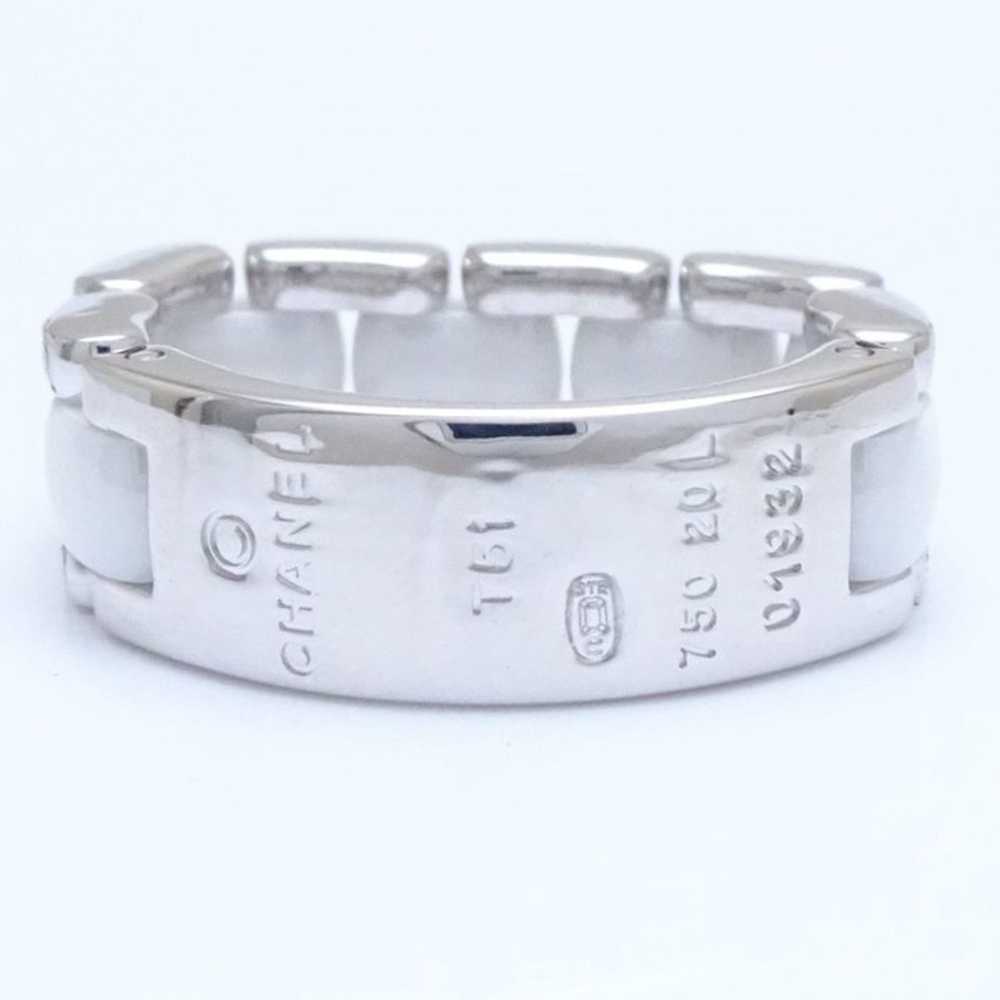 Chanel Chanel Ultra Ring Diamond #51 K18WG White … - image 5