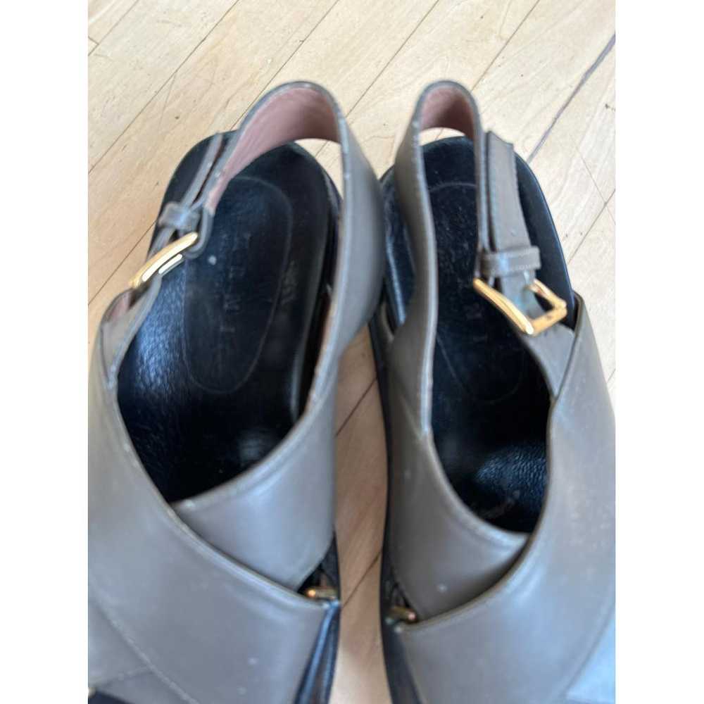 Marni Fussbett leather sandal - image 3