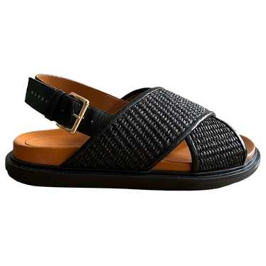 Marni Fussbett leather sandal