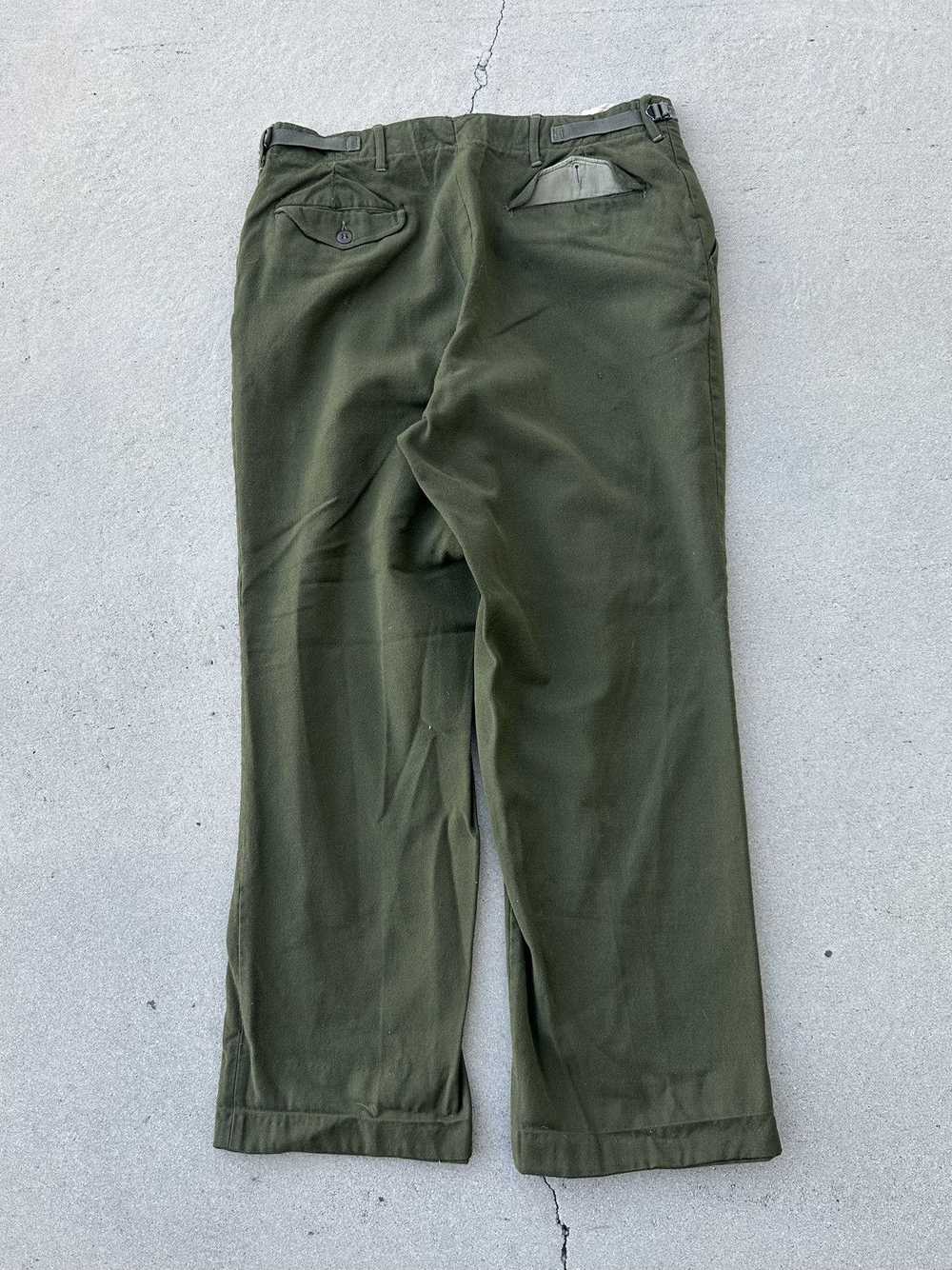 Military × Vintage Vintage 50s Wool Military Pant - image 2