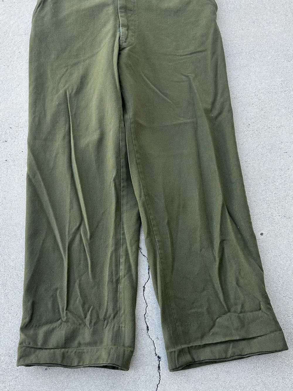 Military × Vintage Vintage 50s Wool Military Pant - image 6