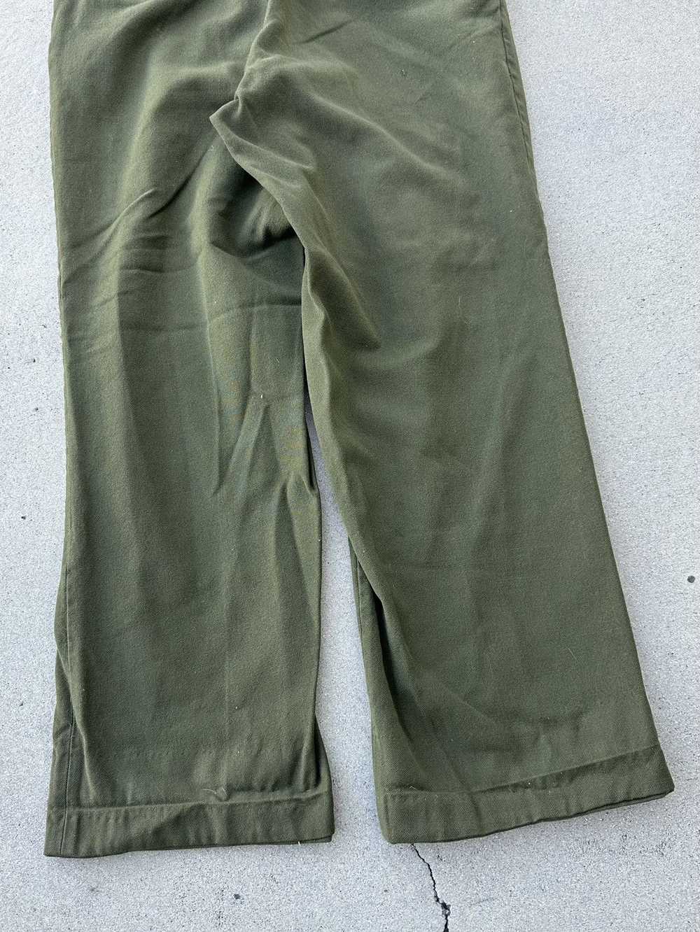 Military × Vintage Vintage 50s Wool Military Pant - image 8