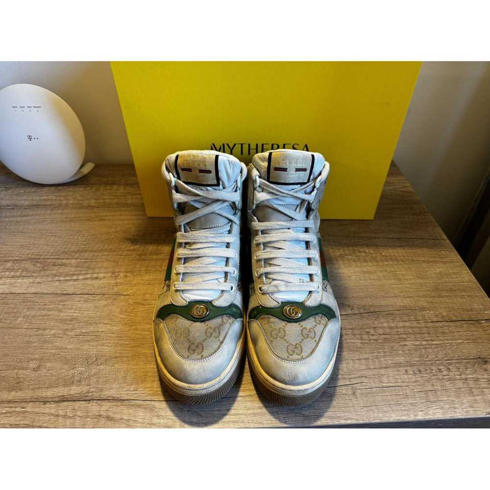 Gucci Screener leather high trainers - image 2