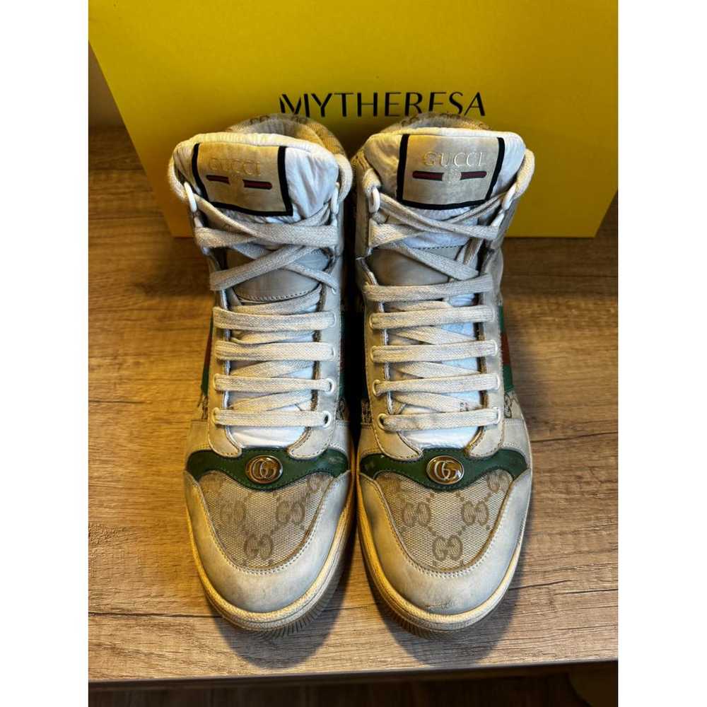 Gucci Screener leather high trainers - image 3