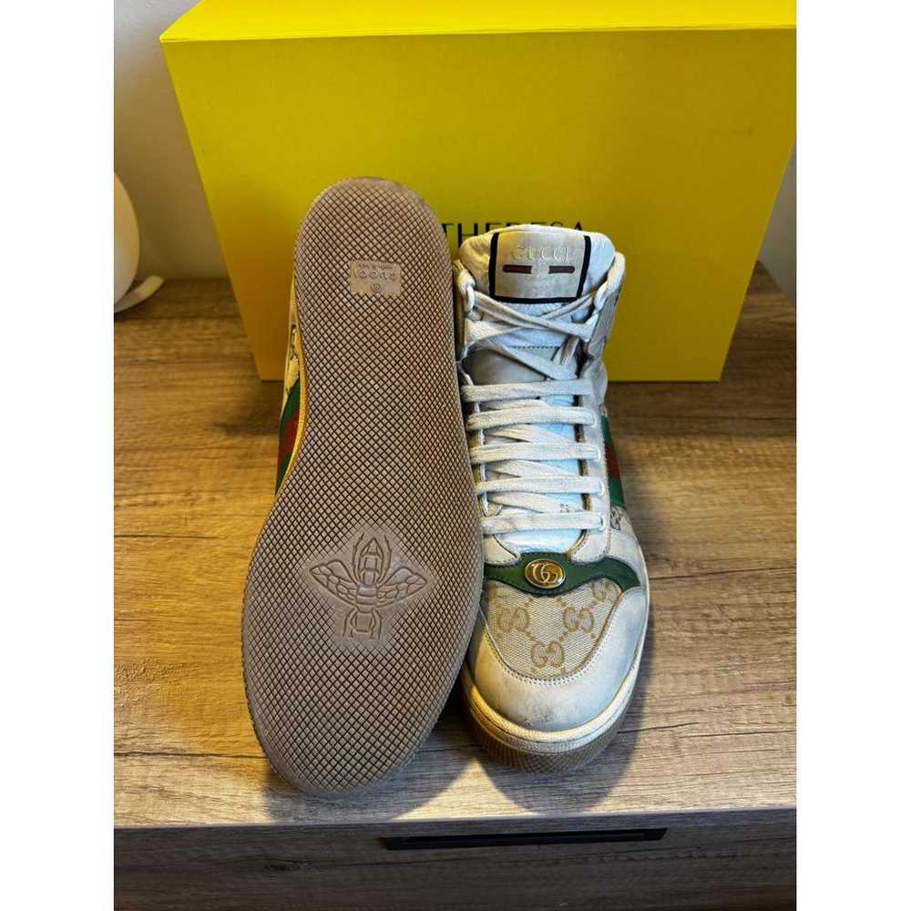 Gucci Screener leather high trainers - image 5