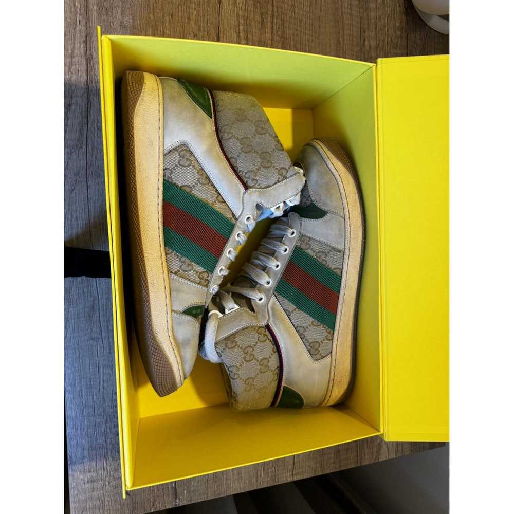Gucci Screener leather high trainers - image 9