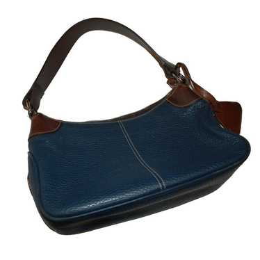 Dooney and Bourke Y2K Shoulder Bag Zip Top Blue B… - image 1