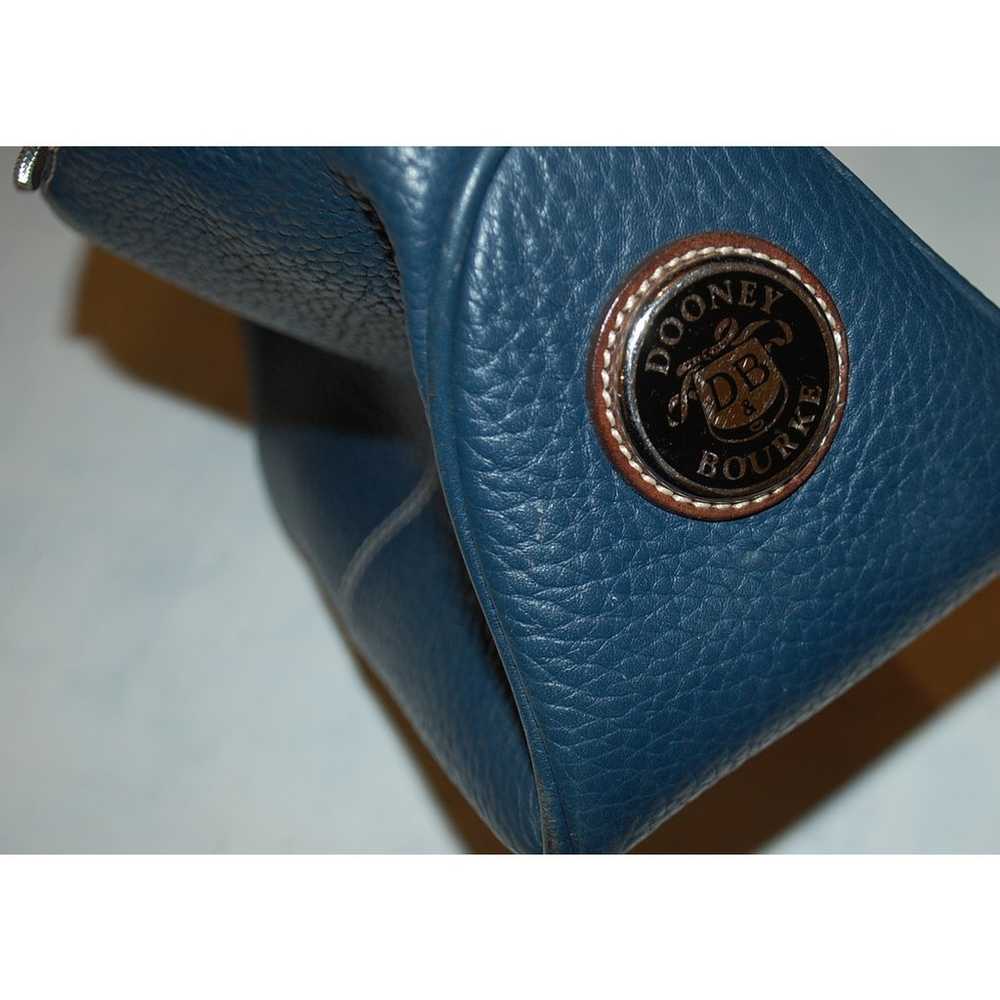 Dooney and Bourke Y2K Shoulder Bag Zip Top Blue B… - image 3