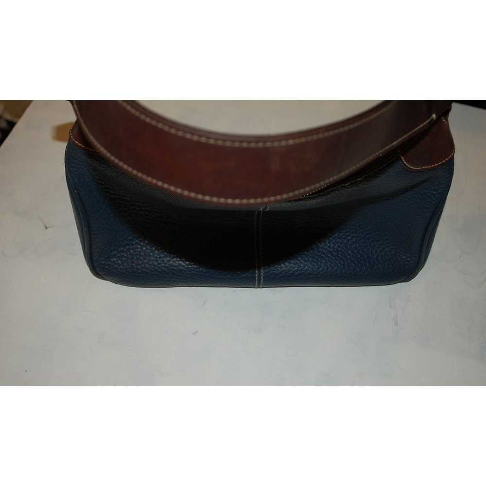 Dooney and Bourke Y2K Shoulder Bag Zip Top Blue B… - image 4