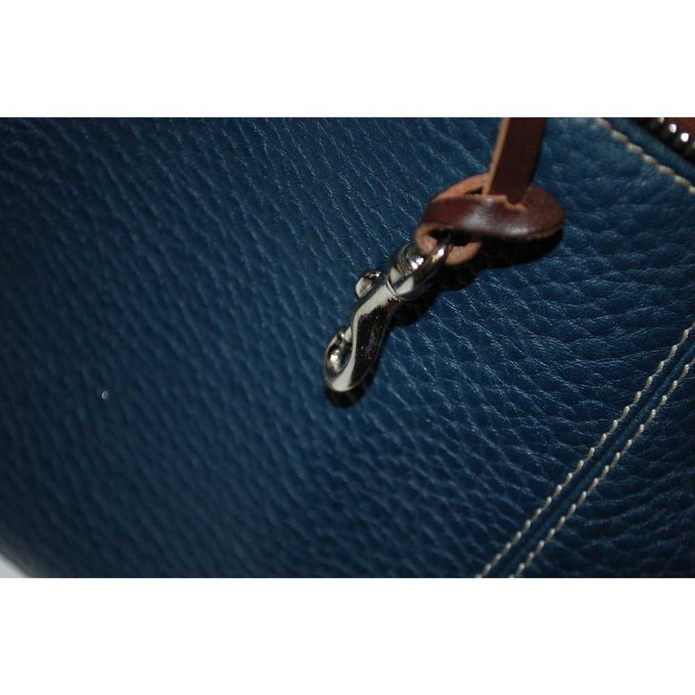 Dooney and Bourke Y2K Shoulder Bag Zip Top Blue B… - image 6