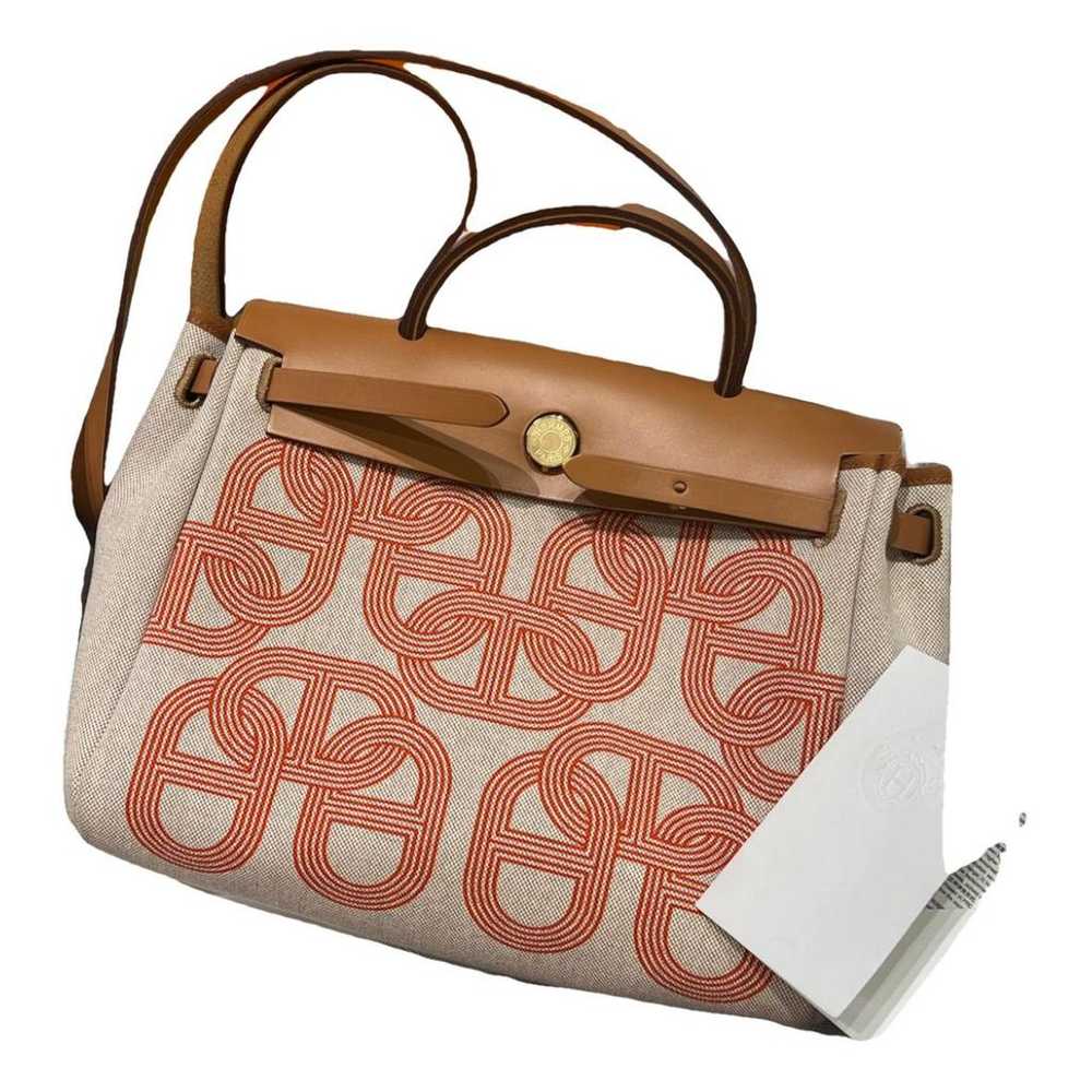 Hermès Herbag cloth handbag - image 1