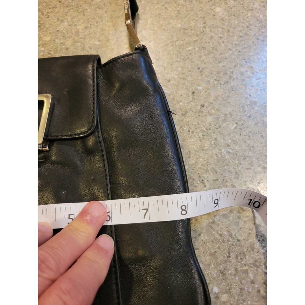Calvin Klein Black Leather Minimalist Small Handb… - image 10