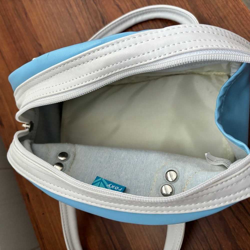 Vintage Roxy Handbag/Purse Y2K Blue and White - image 7