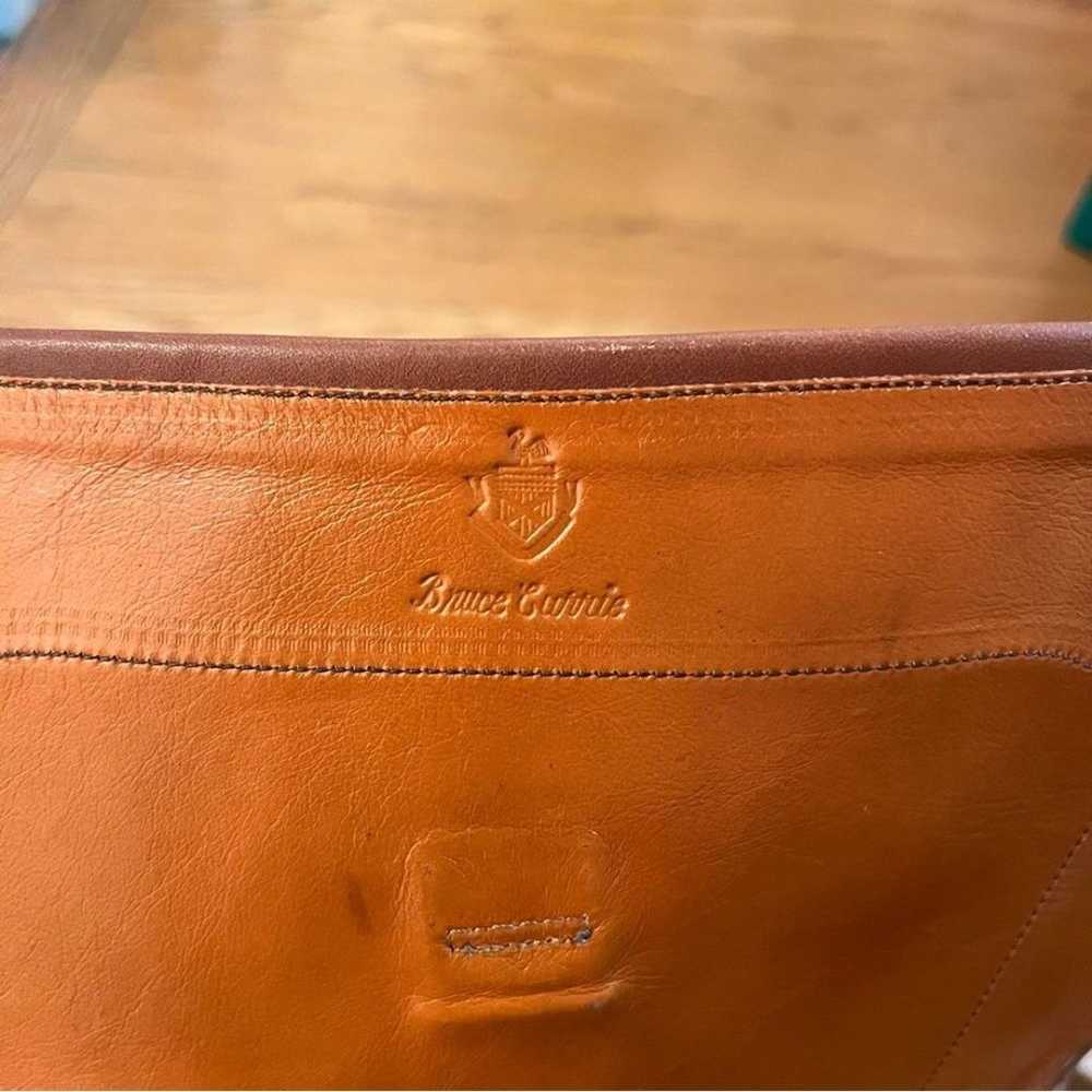 Vintage Bruce Currie Leather Guild Shoulder Bag - image 7