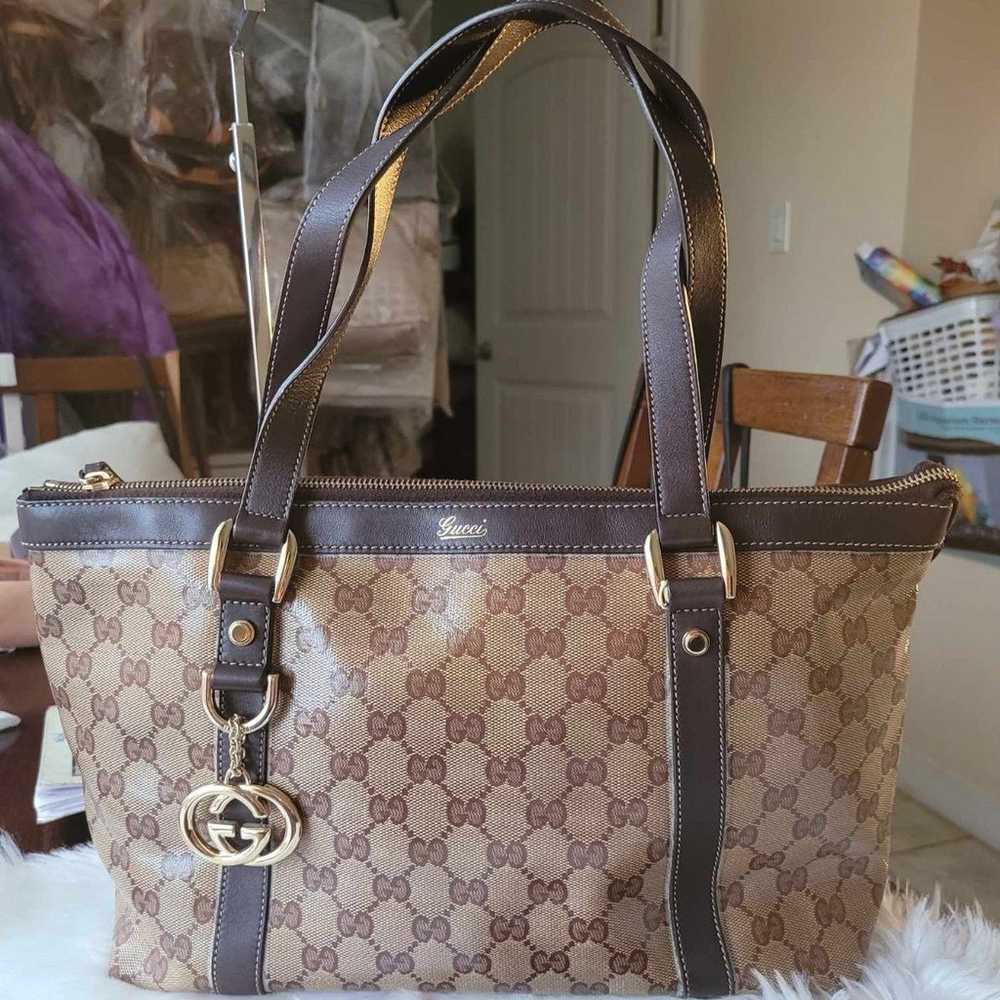 Gucci GG Crystal Abbey Tote -USED(PRE-LOVED) - image 5