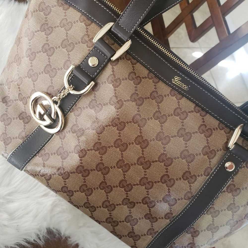 Gucci GG Crystal Abbey Tote -USED(PRE-LOVED) - image 6