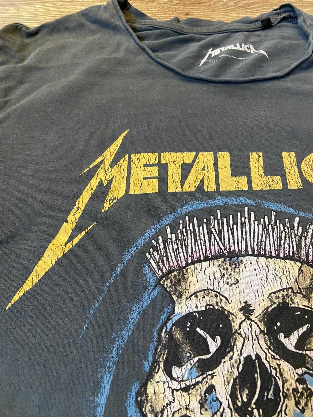 Band Tees × Metallica × Vintage Metallica In Vert… - image 7