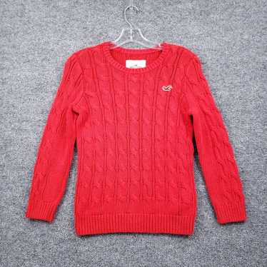 Vintage Hollister Sweater Womens M Medium Red Pul… - image 1